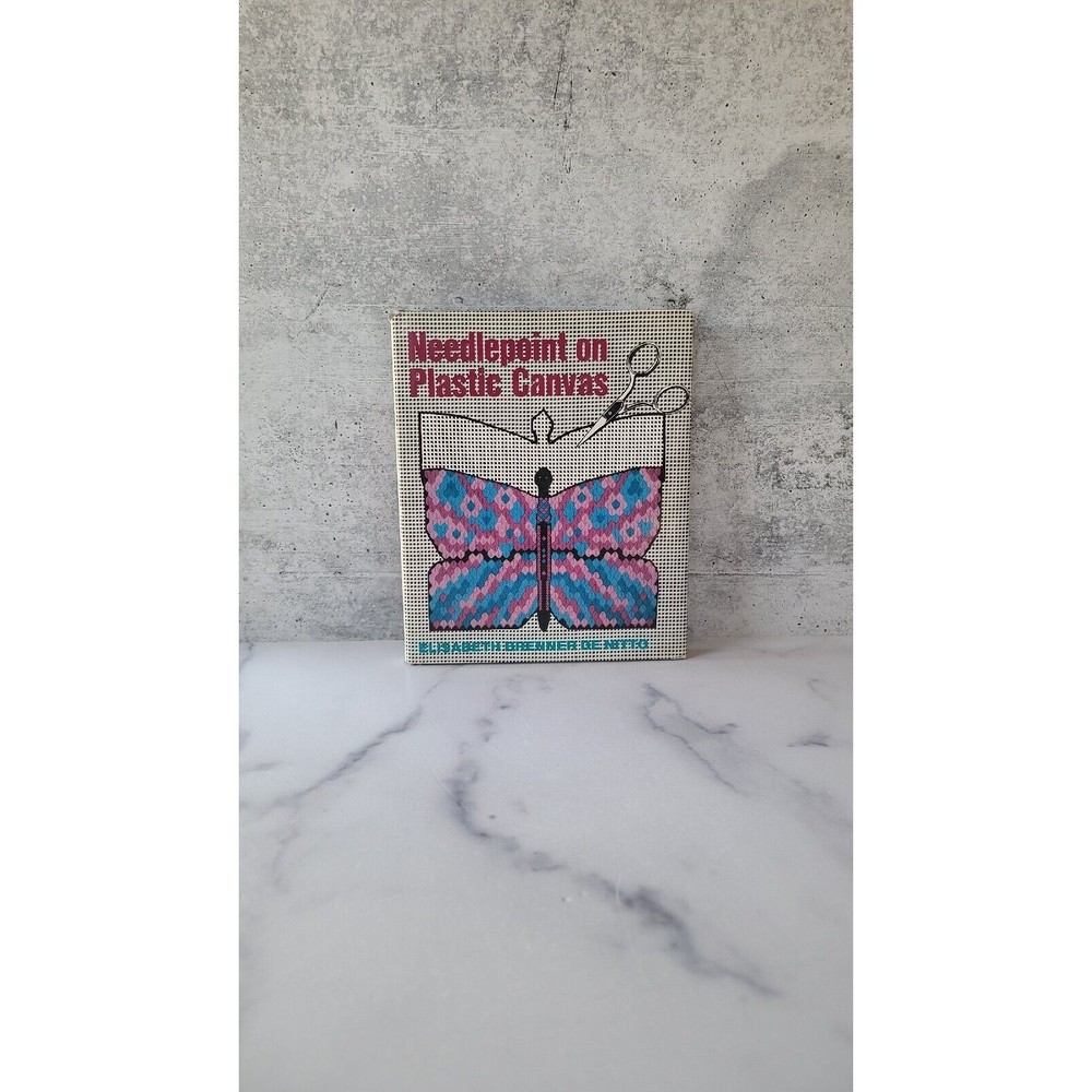 Needlepoint on Plastic Canvas by Elisabeth B. De Nitto (1978, Hardcover)